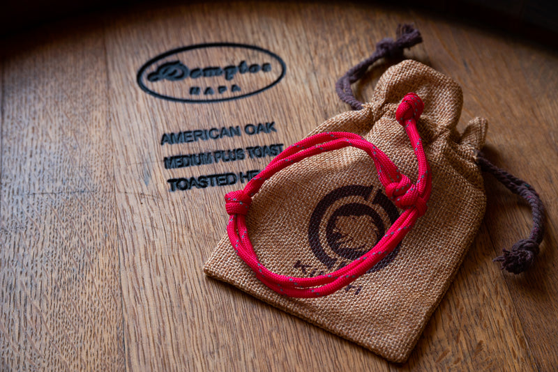 Reflective Red Paracord Bracelet