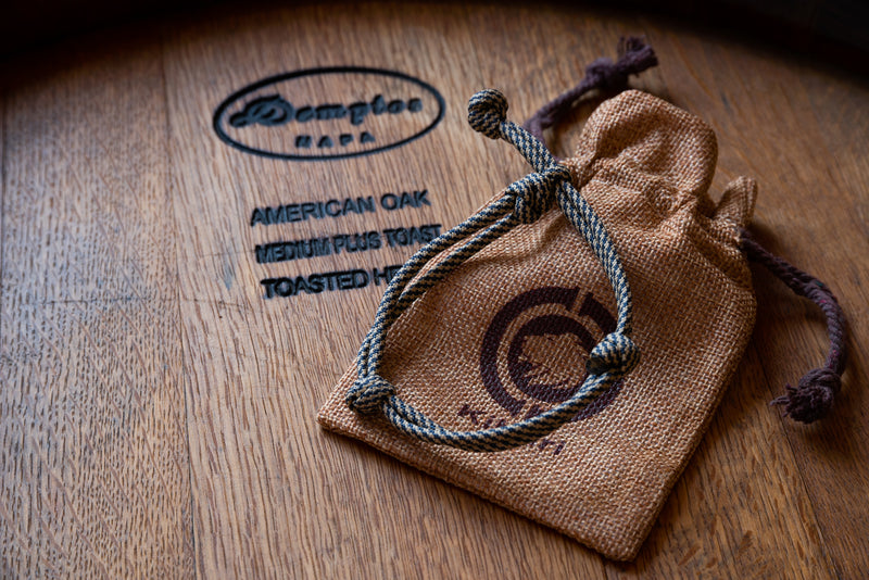 Brown Checkered Bracelet