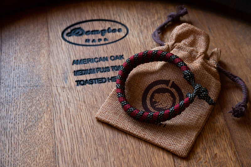 Blackboy On Red Embers Bracelet