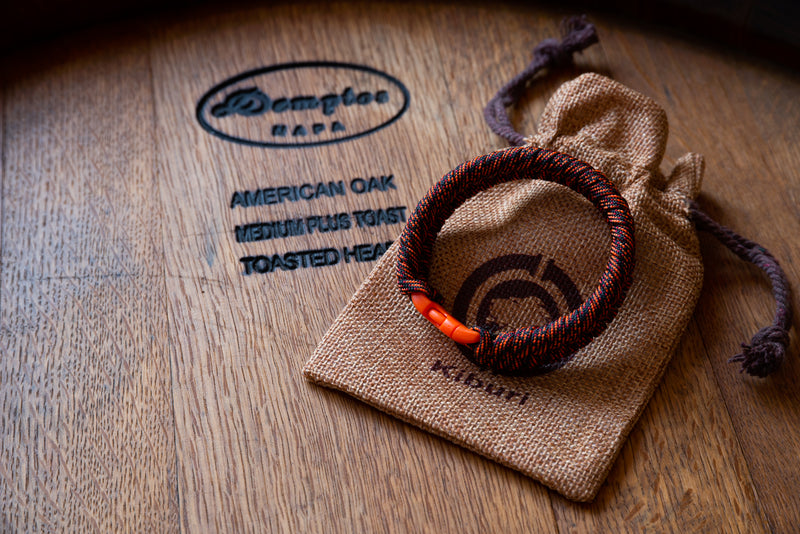 Orange Sunset Buckle Bracelet