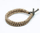 Hienna Over Tiger Stripe Paracord Bracelet