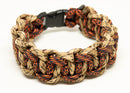 Tan Camo Embers Ladder Bracelet