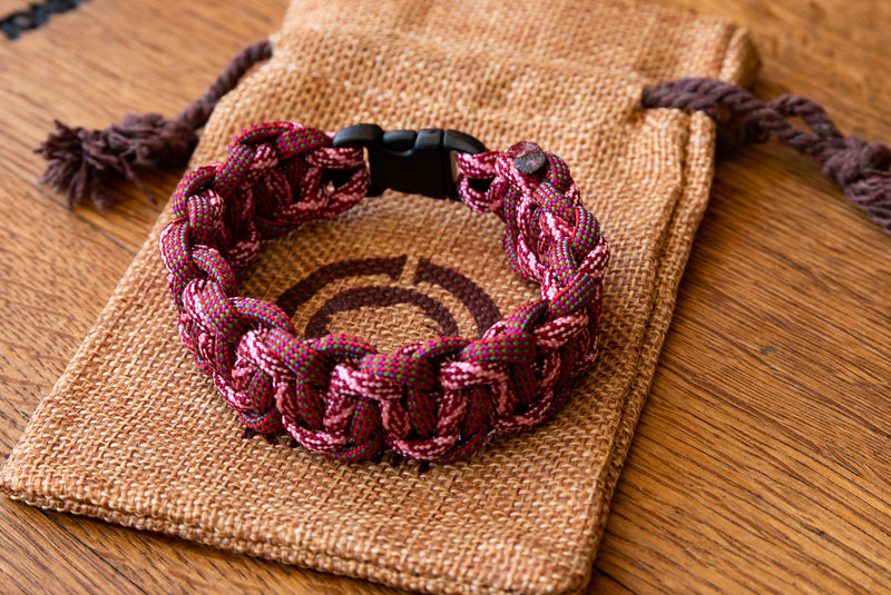 Pink Marshmallow Ladder Bracelet