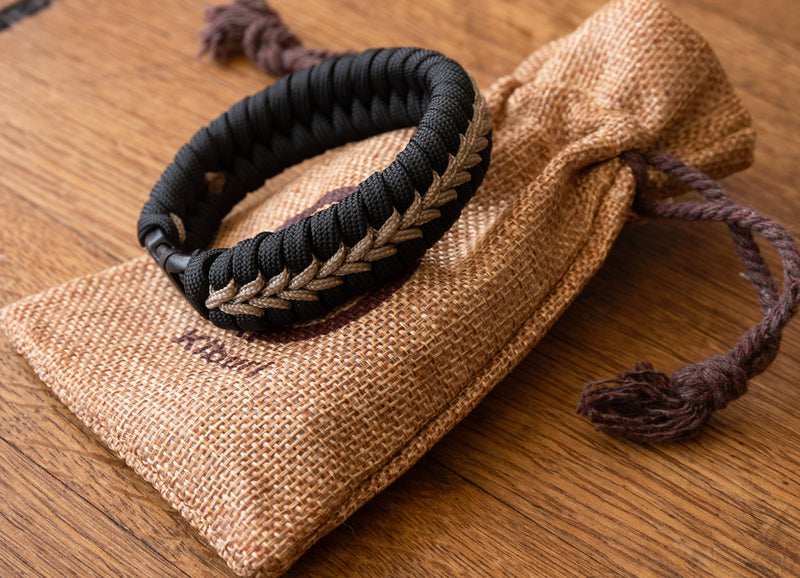 The Luxe Black Road Bracelet