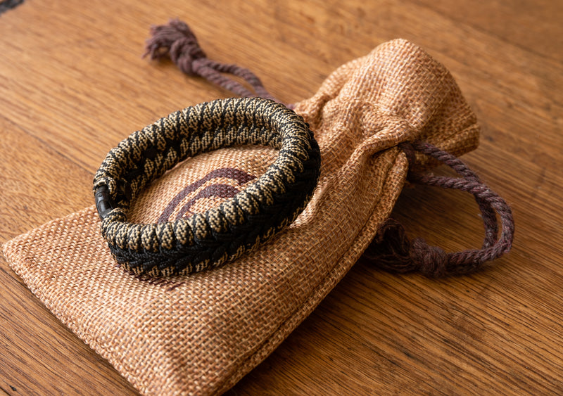 The Luxe Black Butt Timber Bracelet