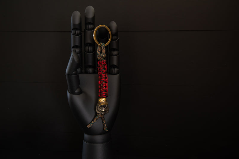 Gorilla Truckie Red Keychain