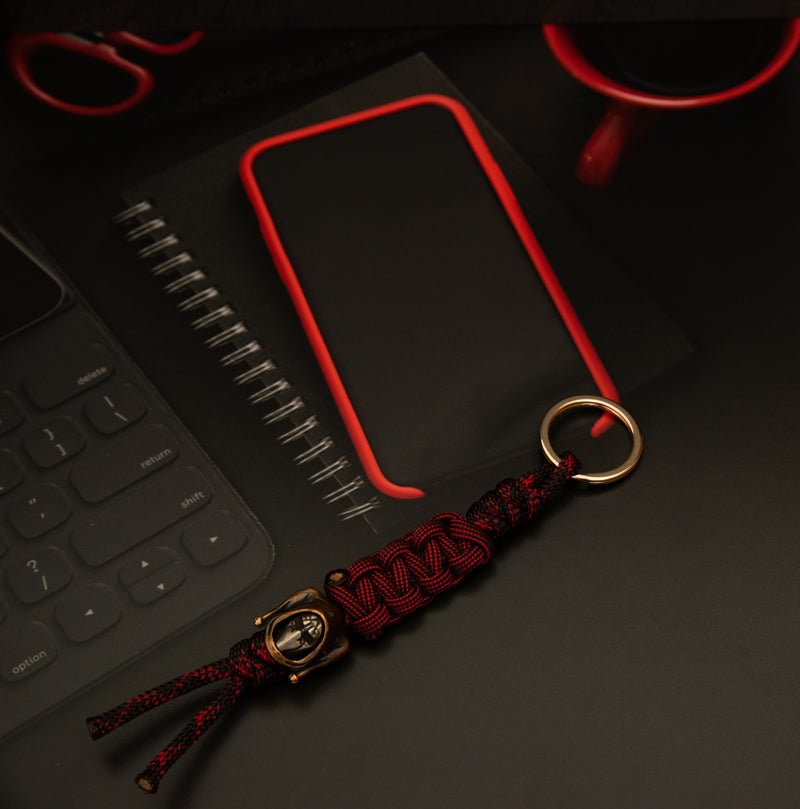 Mortal Warrior Bronze Keychain